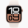 Apple Watch S10 42mm Rose Gold Sport Band Light Blush M/L, Для других стран AW10-32